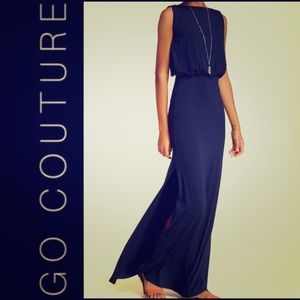 Navy Blue NEVER WORN NEW WITH 🏷 TAG maxi dress